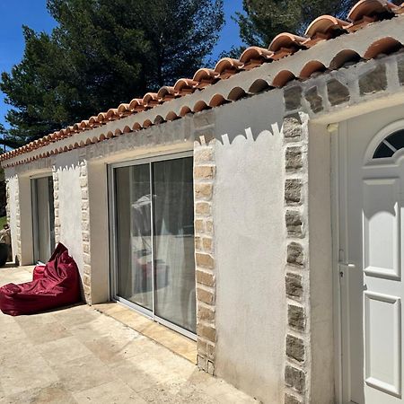 Jolie Maison Avec Vue Sur Piscine Bouc-Bel-Air Extérieur photo