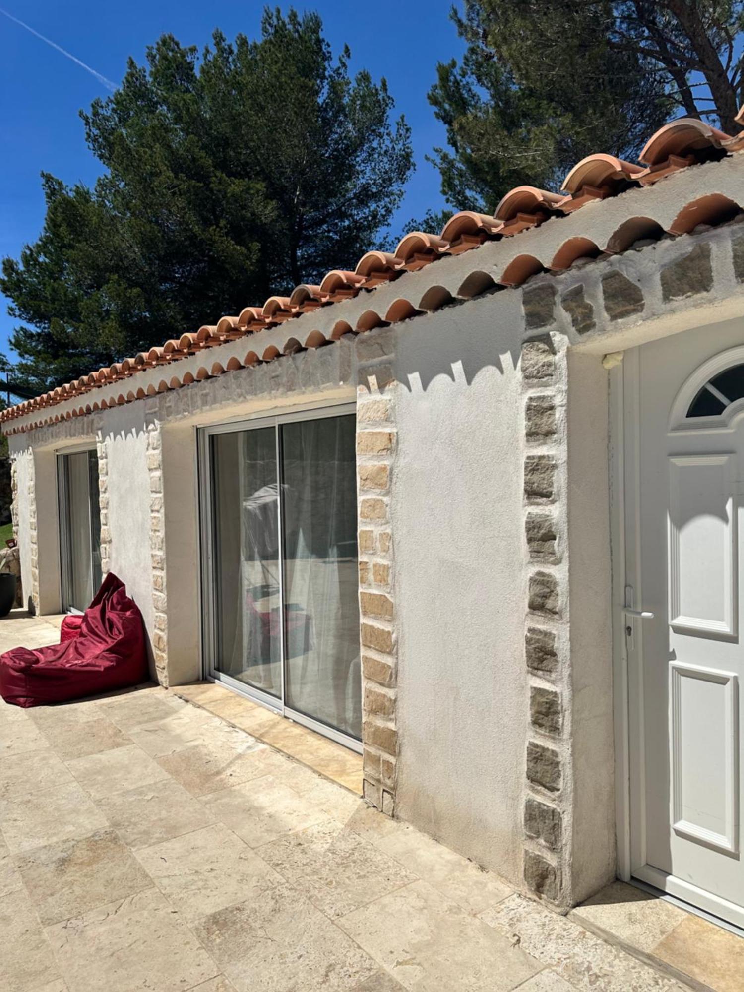 Jolie Maison Avec Vue Sur Piscine Bouc-Bel-Air Extérieur photo